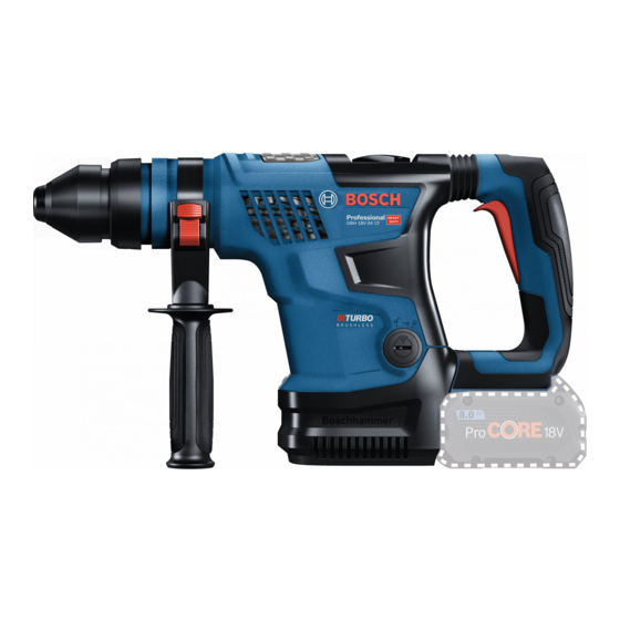 Bosch GBH 18V-34 CF Professional Notice Originale