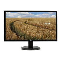 Acer K202HQL Manuel De L'utilisateur