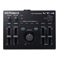 Roland VT-4 Mode D'emploi