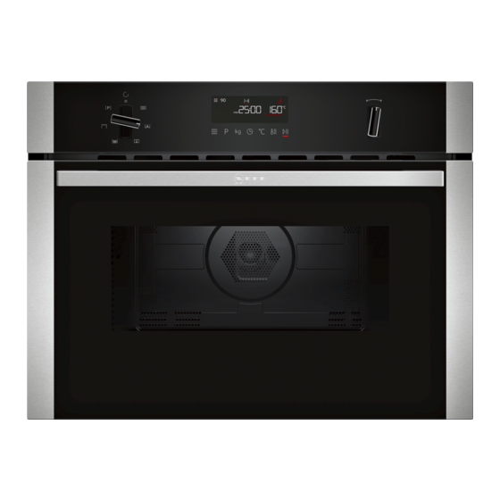 NEFF C1AMG84N0 Notice D'utilisation