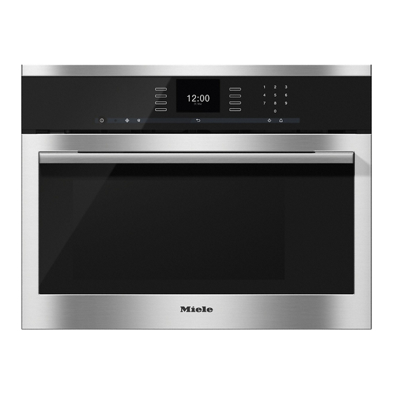 Miele DGM 6500 Mode D'emploi Et Instructions De Montage