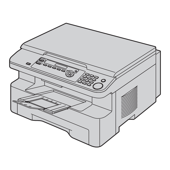 Panasonic KX-MB261FR Guide D'utilisation Rapide