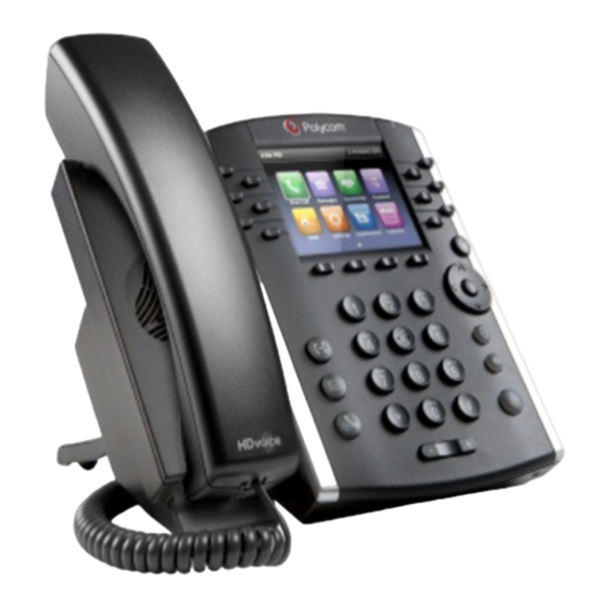 Polycom VVX 400 Guide Utilisateur