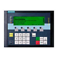 Siemens AOP30 Instructions De Service