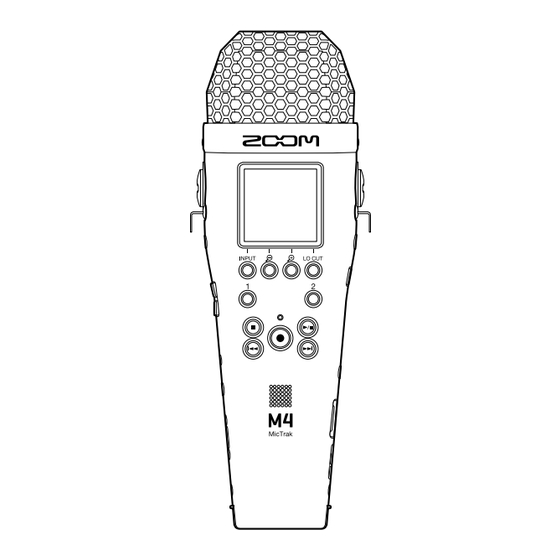 Zoom M4 MicTrak Prise En Main