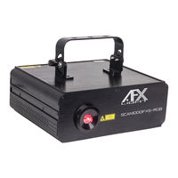 Afx Light SCAN1000FX5-RGB Manuel D'utilisation