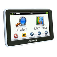 Garmin nüvi 2300 Série Manuel De Demarrage Rapide