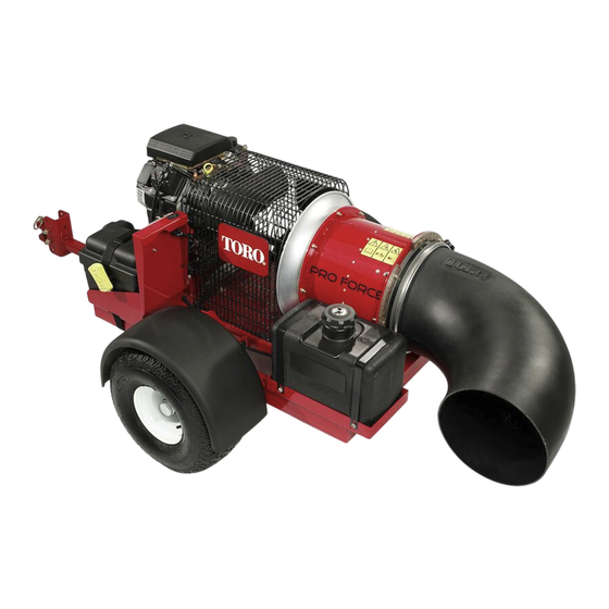 Toro Pro Force Manuel De L'utilisateur