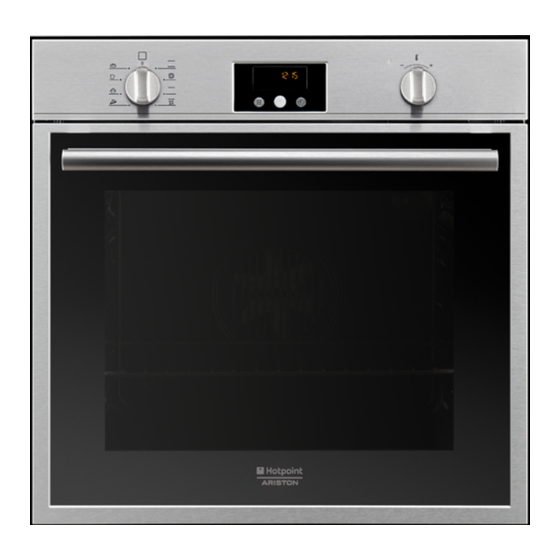 Hotpoint Ariston FQZI 89 P /HA Mode D'emploi