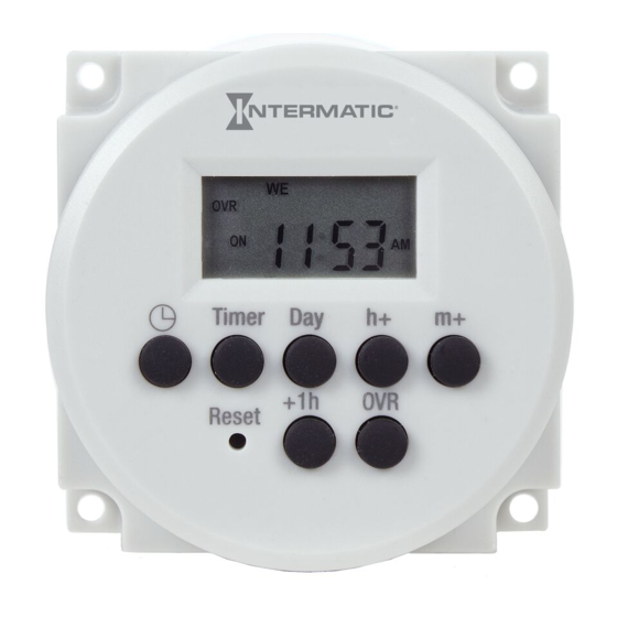 Intermatic Grasslin FM1D14 Série Instructions D'utilisation
