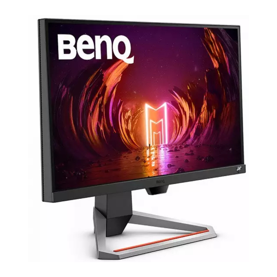 BenQ MOBIUZ EX Serie Manuel D'utilisation