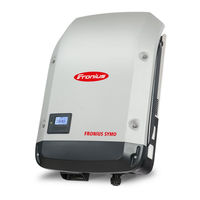 Fronius Symo 3 Serie Instructions D'installation