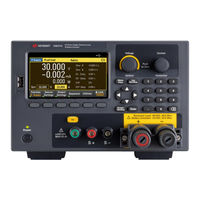 Keysight E36731A Manuel D'instructions