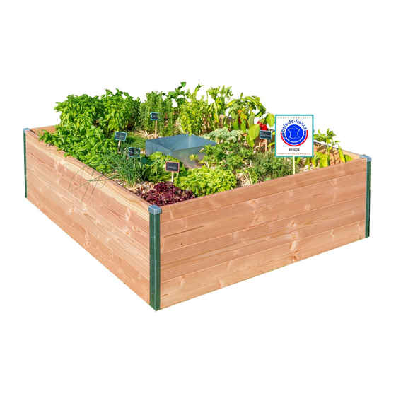 mon PETIT POTAGER Keyhole Garden petit Guide D'utilisation