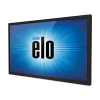 Elo Touch Solutions 4343L IDS Série Guide De L'utilisateur