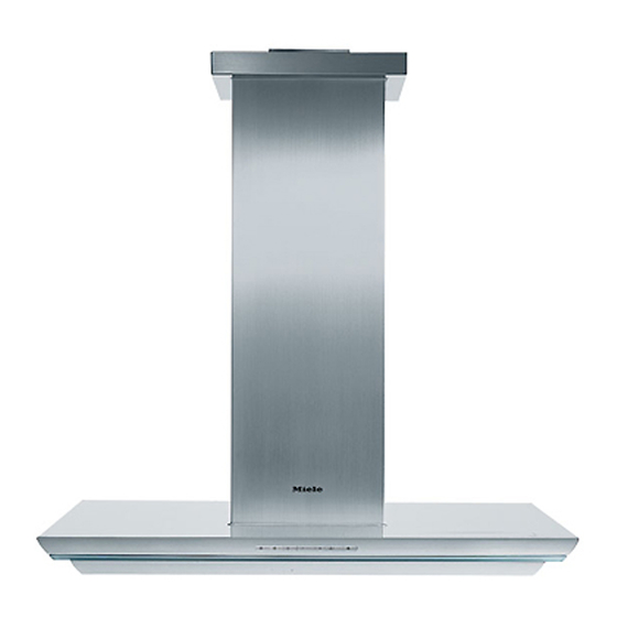 Miele DA 270 Instructions D'utilisation