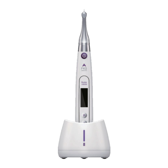 FKG Rooter X3000 Manuel D'utilisation