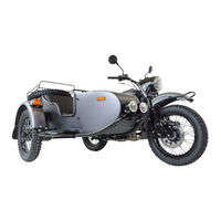 URAL Motorcycles T 1WD 2021 Manuel Du Propriétaire