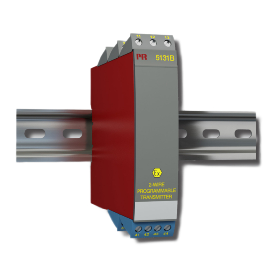 PR electronics 5131 Manuel De Produit