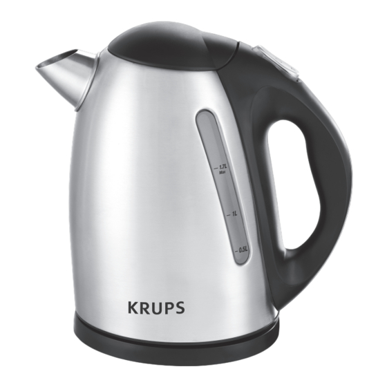 Krups BW740 Mode D'emploi