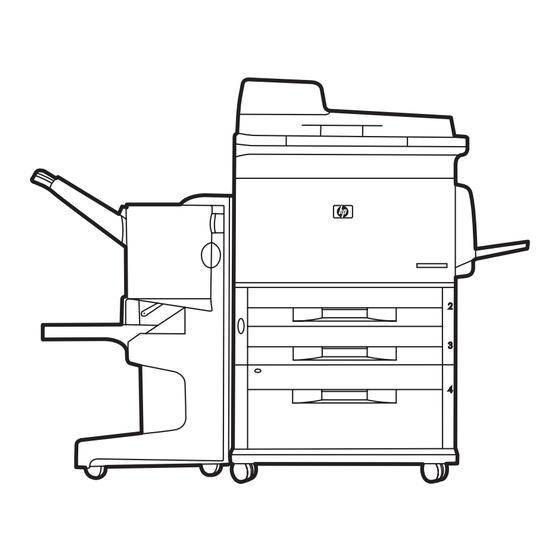 HP LaserJet M9040 MFP Guide De Mise En Route