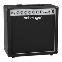 Behringer HA-40R Guide De Démarrage Rapide