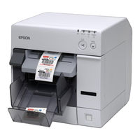 Epson TM-C3400 Manuel D'utilisation