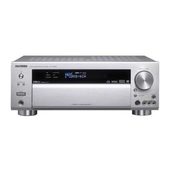Kenwood KRF-V8090D Mode D'emploi
