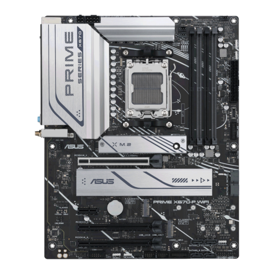 Asus PRIME X670-P WIFI Mode D'emploi