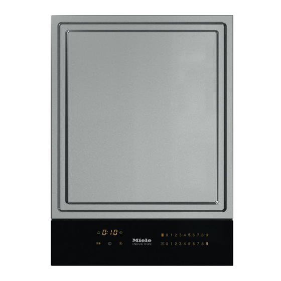 Miele Teppan Yaki SmartLine CS 7632 Mode D'emploi Et Instructions De Montage