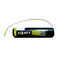 SOMFY RTS 25 DC Instructions De Montage Et Utilisation