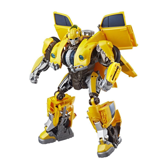 Hasbro Transformers Bumblebee POWER CHARGE BUMBLEBEE Manuel D'utilisation