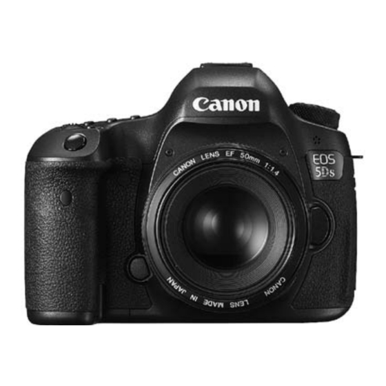 Canon EOS 5DS Mode D'emploi De Base