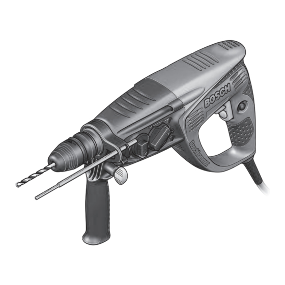 Bosch PBH 2800 RE Notice Originale