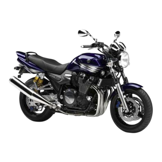 Yamaha XJR1300 Manuel Du Propriétaire