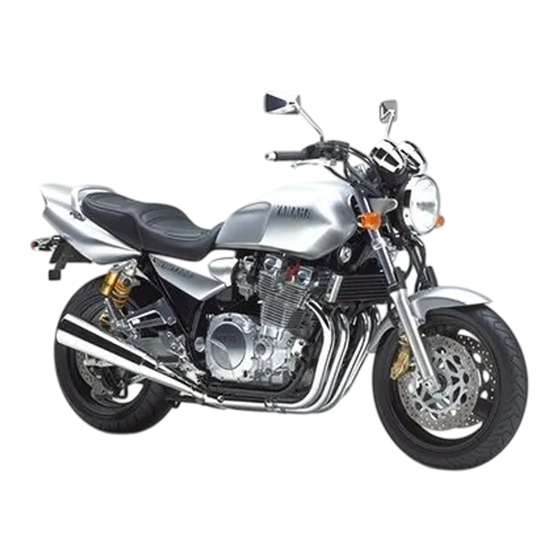 Yamaha XJR1300 Manuel Du Propriétaire