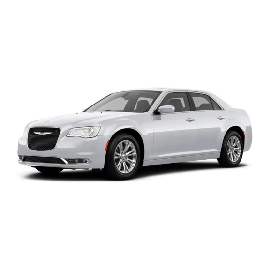 Chrysler 300 2018 Guide De L'utilisateur