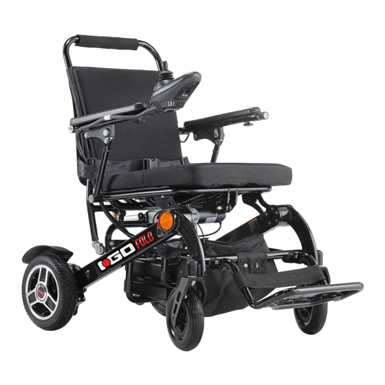 Pride Mobility Products I.GO FOLD Manuel D'utilisation