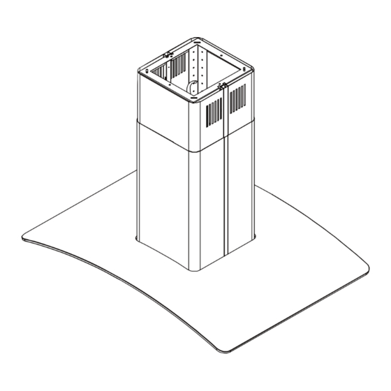 Zephyr Essentials Milano Island ZML-M90BG Guide D'utilisation, D'entretien Et D'installation