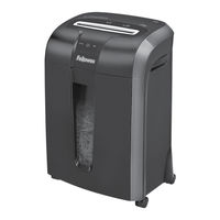 Fellowes Powershred 73Ci Mode D'emploi