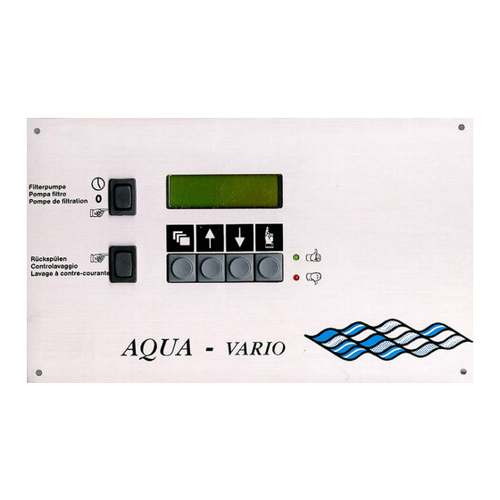 aqua VARIO Mode D'emploi