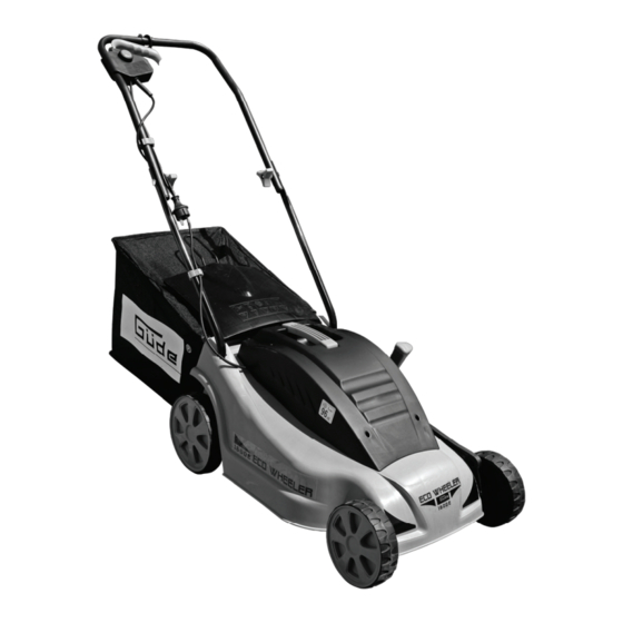Güde ECO WHEELER 1600 E Traduction Du Mode D'emploi D'origine