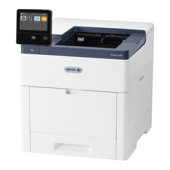 Xerox VersaLink C600 Guide De L'utilisateur