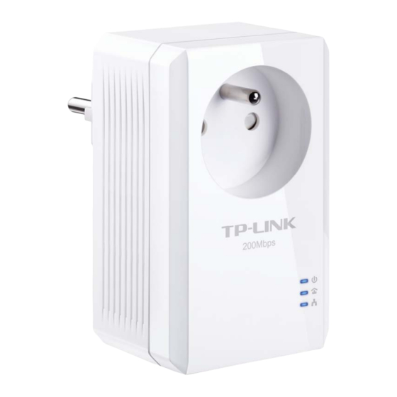 TP-Link CPL AV200 Manuel D'utilisation