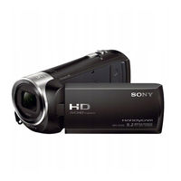 Sony Handycam HDR-PJ240 Mode D'emploi