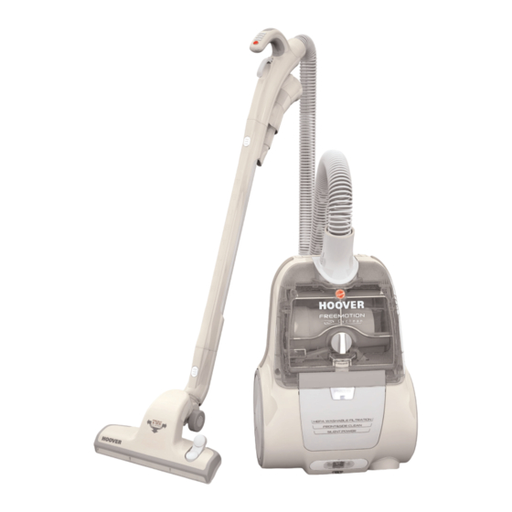 Hoover FREEMOTION CYCLEAN TFC 6212 Mode D'emploi