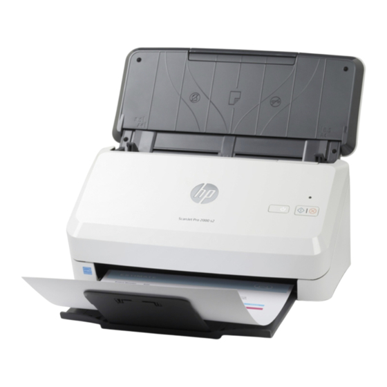 HP ScanJet Pro 2000 s2 Guide D'installation