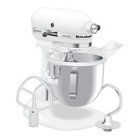 Kitchenaid 5KPM50BGR4 Mode D'emploi