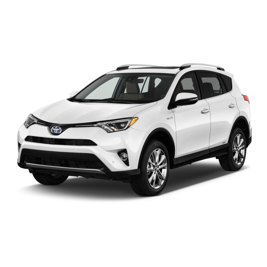 Toyota RAV4 HYBRID 2018 Manuel Du Propriétaire