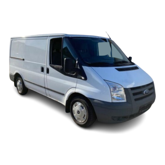 Ford Transit 2010 Manuel Du Conducteur